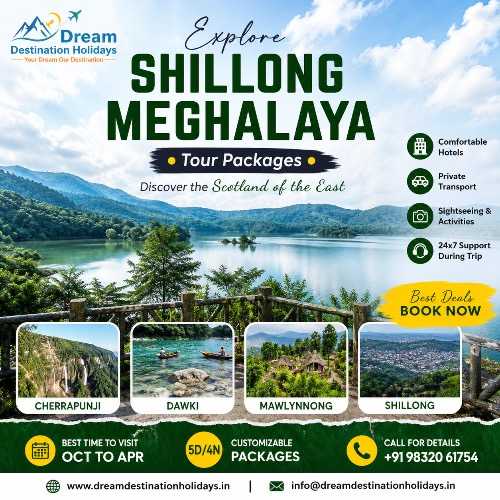Shillong Meghalaya Tour Packages &ndash; 5 Days Itinerary & Cost Guide